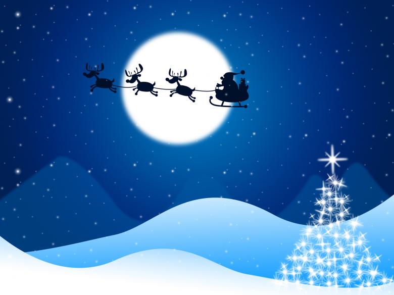 Free stock image of Xmas Tree Represents Merry Christmas And Greeting created by Stuart Miles