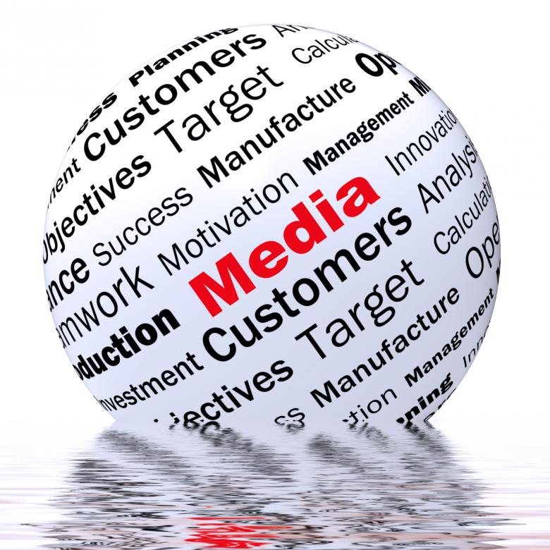 Free stock image of Media Sphere Definition Displays Diffusion Channels Or Online Media created by Stuart Miles