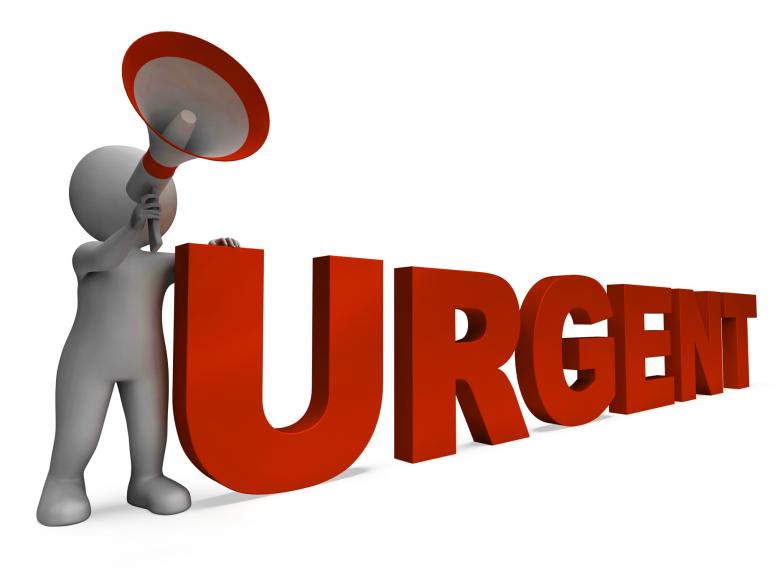 Free stock image of Urgent Character Shows Important Critical And Desperate created by Stuart Miles