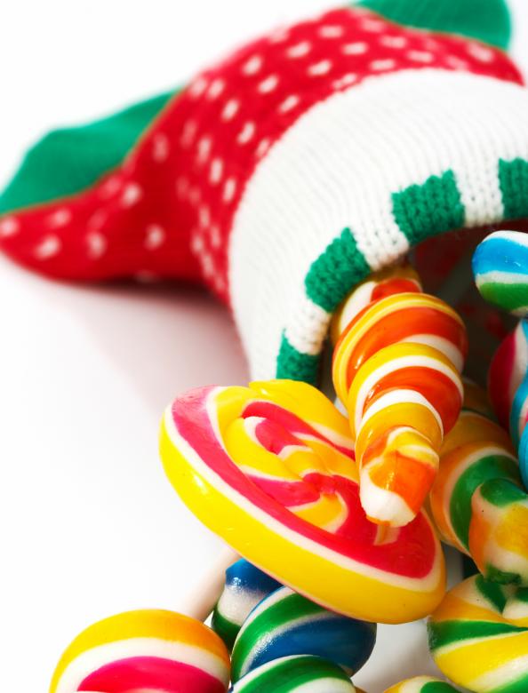 Free stock image of Candies In A Christmas Sock created by Stuart Miles