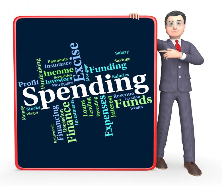 Free stock image of Spending Word Indicates Words Buying And Text created by Stuart Miles