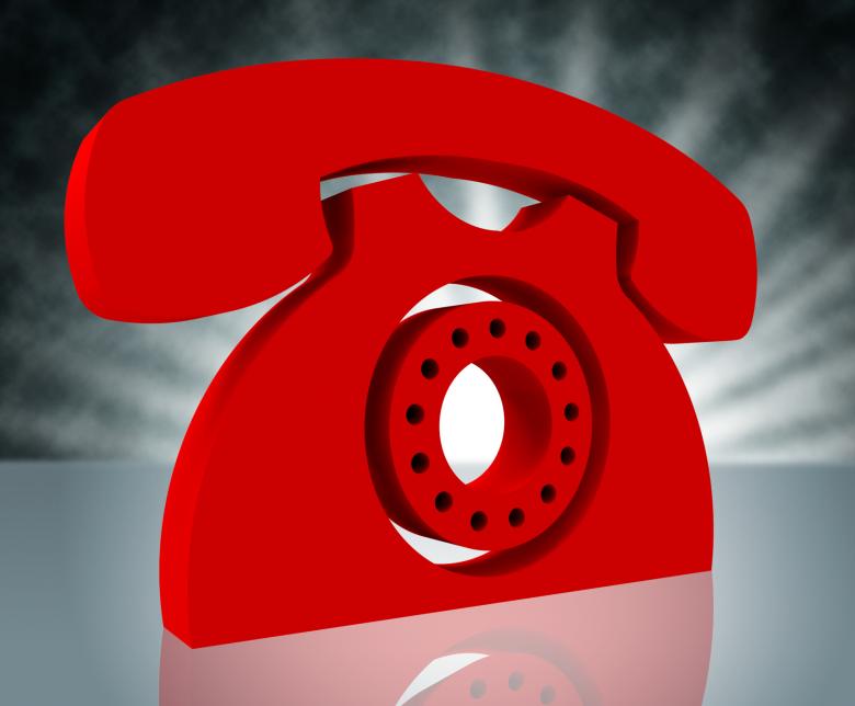Free stock image of Telephone Call Shows Question Information And Chat created by Stuart Miles
