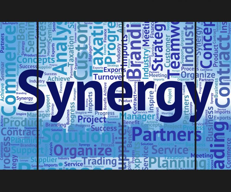 Free stock image of Synergy Word Represents Work Together And Collaboration created by Stuart Miles