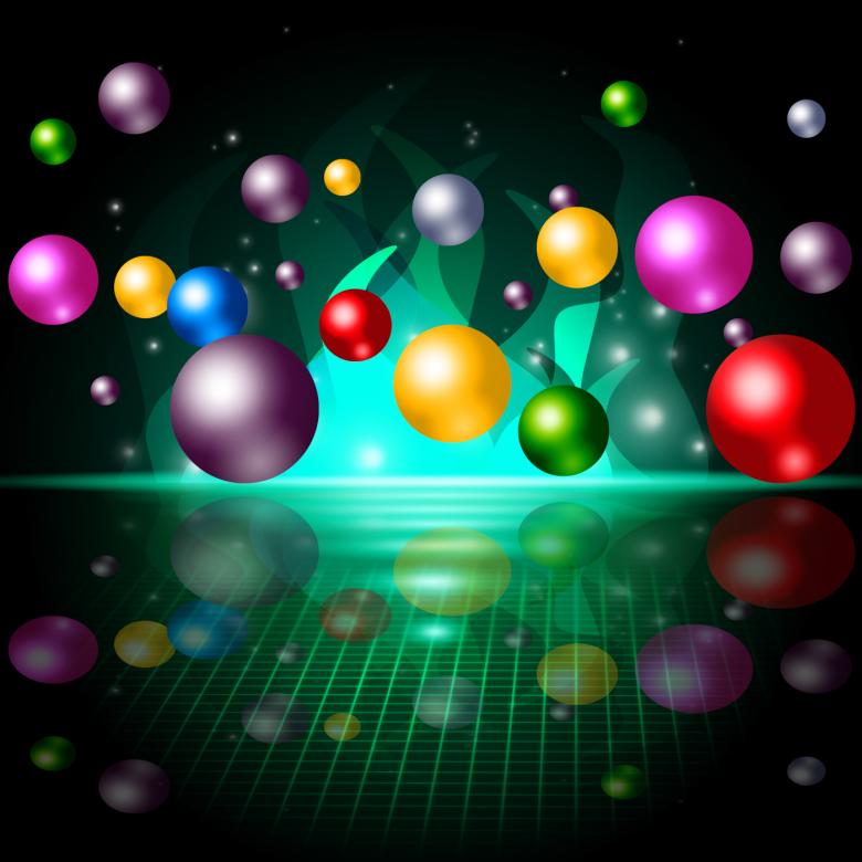 Free stock image of Sphere Color Represents Spectrum Orbs And Ball created by Stuart Miles