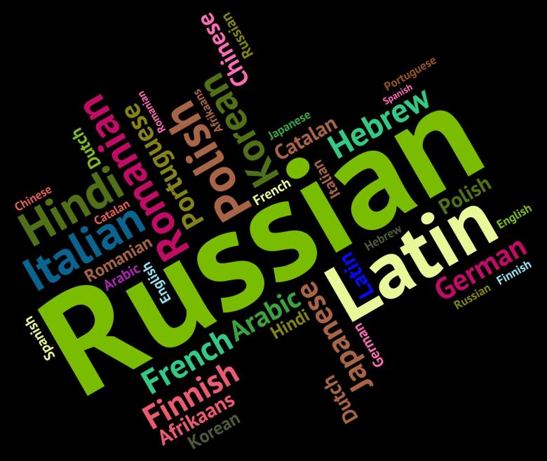 Free stock image of Russian Language Means Foreign Wordcloud And Text created by Stuart Miles