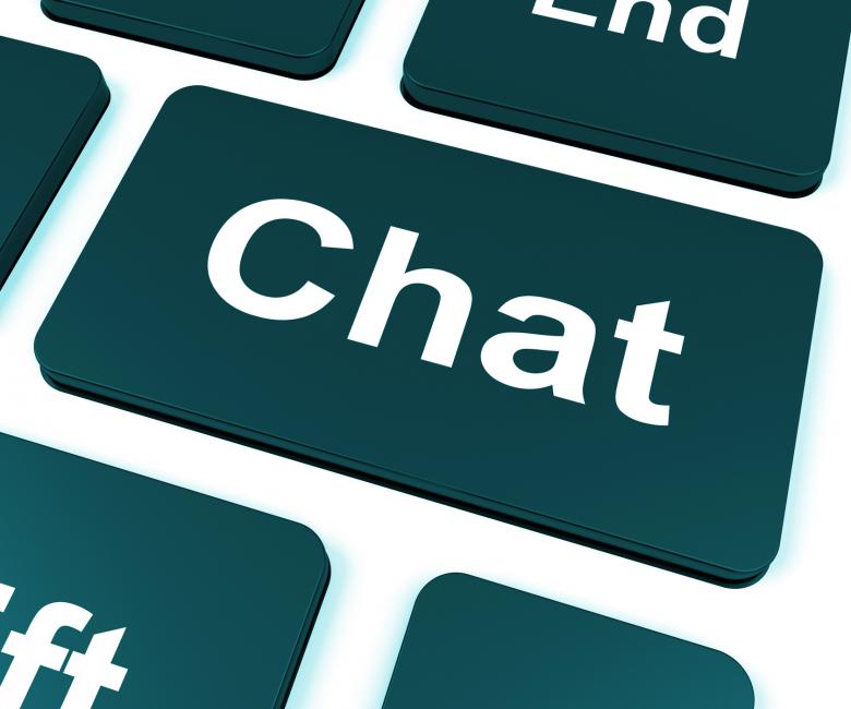 Free stock image of Chat Key Shows Talking Typing Or Texting created by Stuart Miles