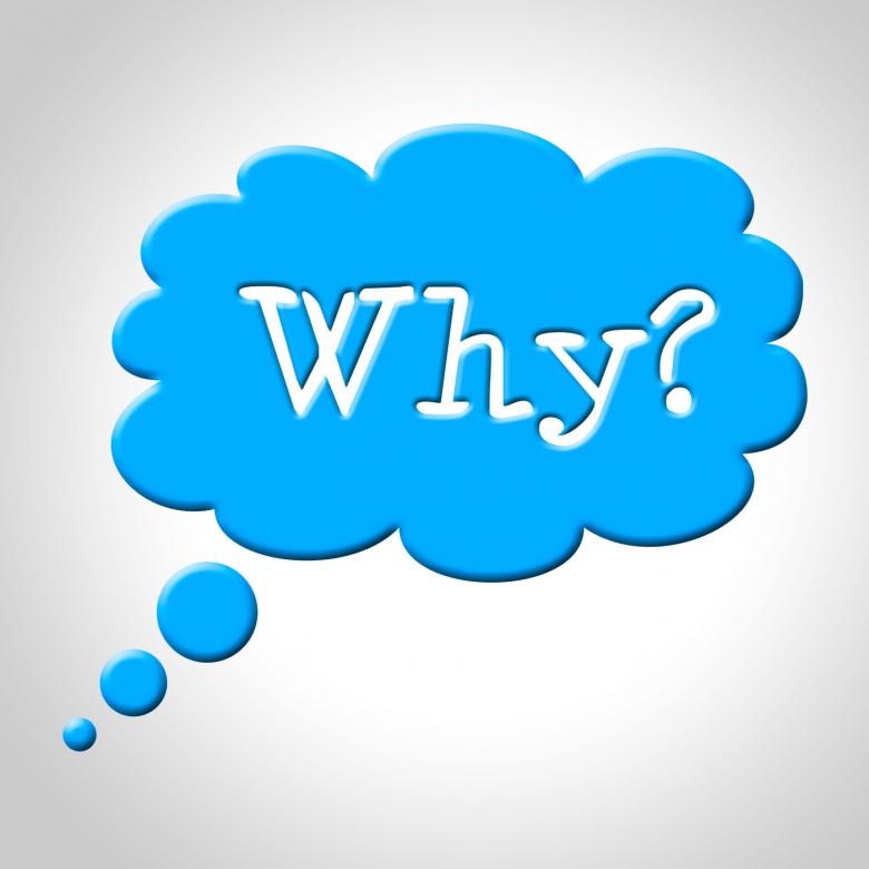 Free stock image of Why Thought Bubble Means Think About It And Reason created by Stuart Miles
