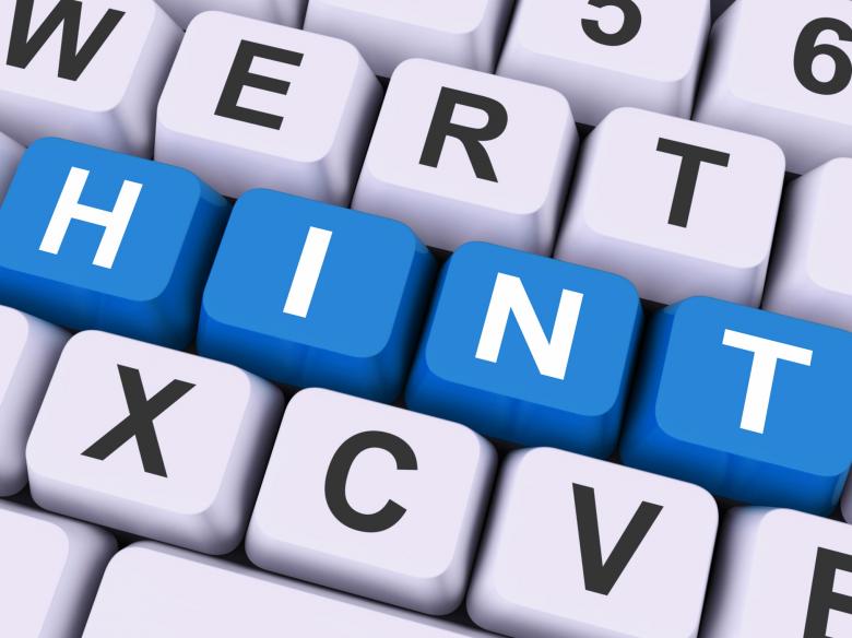 Free stock image of Hint Keys Show Tip Suggestion And Advice created by Stuart Miles