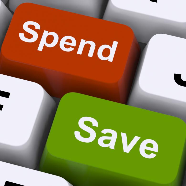 Free stock image of Spend Or Save Keys Show Budget And Saving created by Stuart Miles