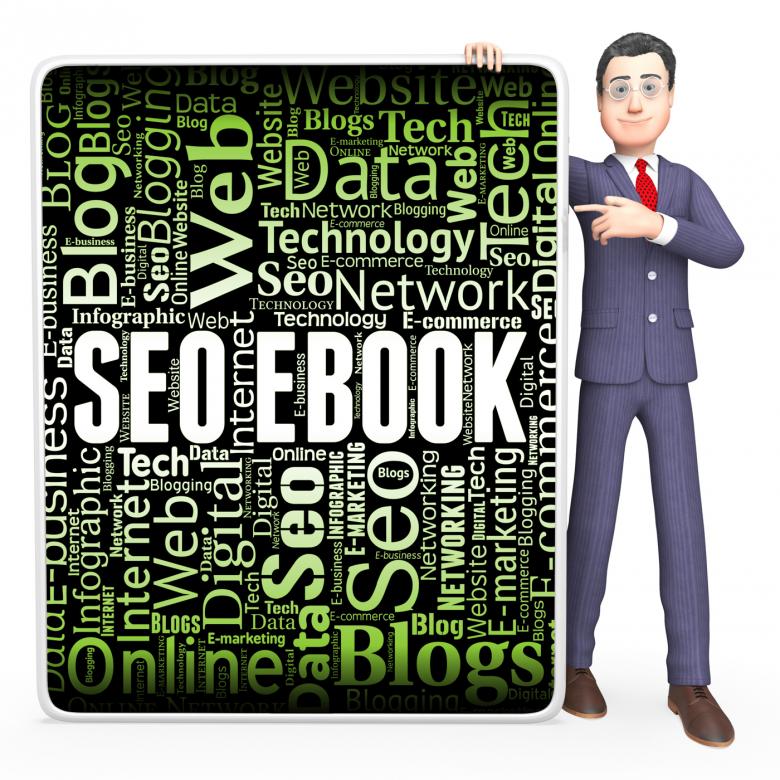 Free stock image of Seo Ebook Indicates Search Engines And Books created by Stuart Miles