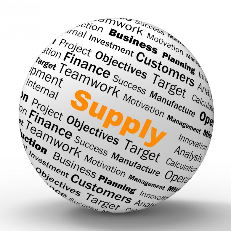Free stock image of Supply Sphere Definition Shows Goods Provision Or Product Demand created by Stuart Miles