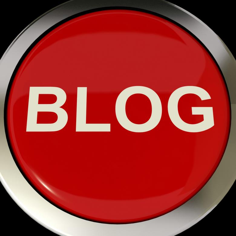 Free stock image of Blog Button Shows Blogging Or Weblog Websites created by Stuart Miles