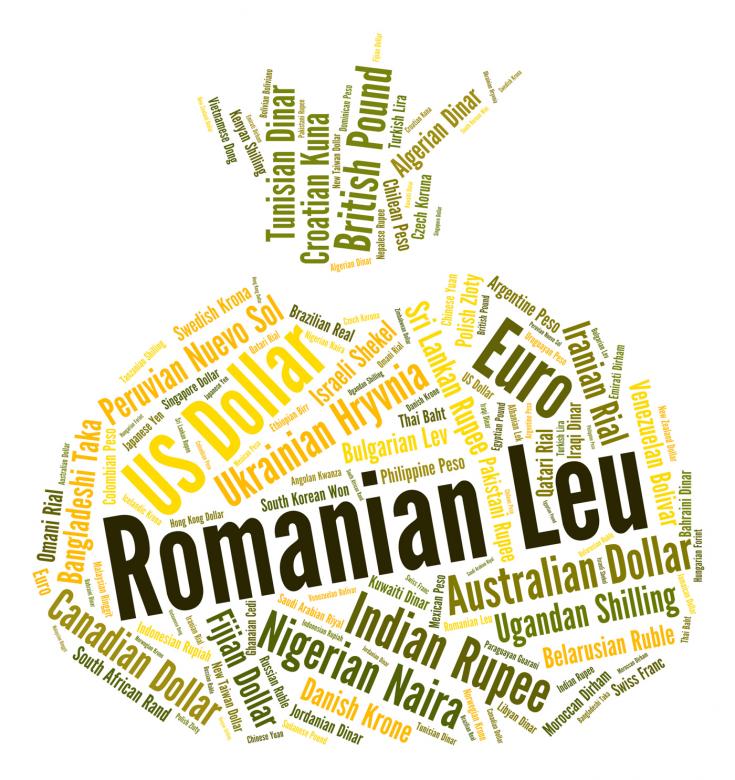 Free stock image of Romanian Leu Shows Foreign Currency And Banknotes created by Stuart Miles