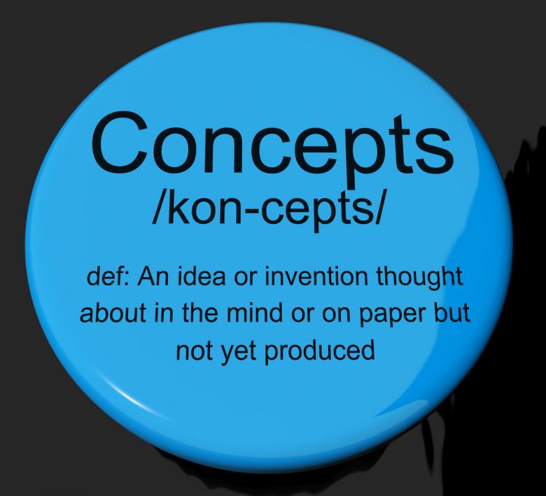 Free stock image of Concepts Definition Button Showing Ideas Thoughts Or Invention created by Stuart Miles