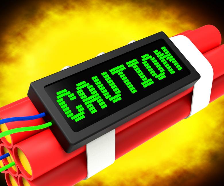 Free stock image of Caution Dynamite Sign Meaning Danger Or Warning created by Stuart Miles