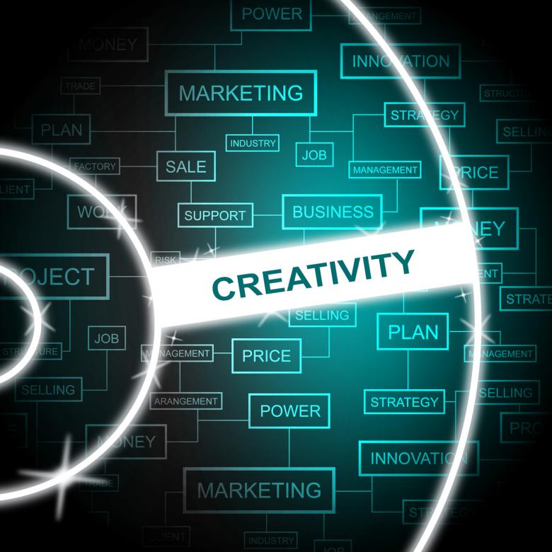 Free stock image of Creativity Word Shows Creative Vision And Imagination created by Stuart Miles