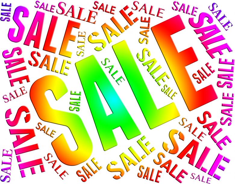 Free stock image of Sale Word Indicates Save Bargain And Closeout created by Stuart Miles
