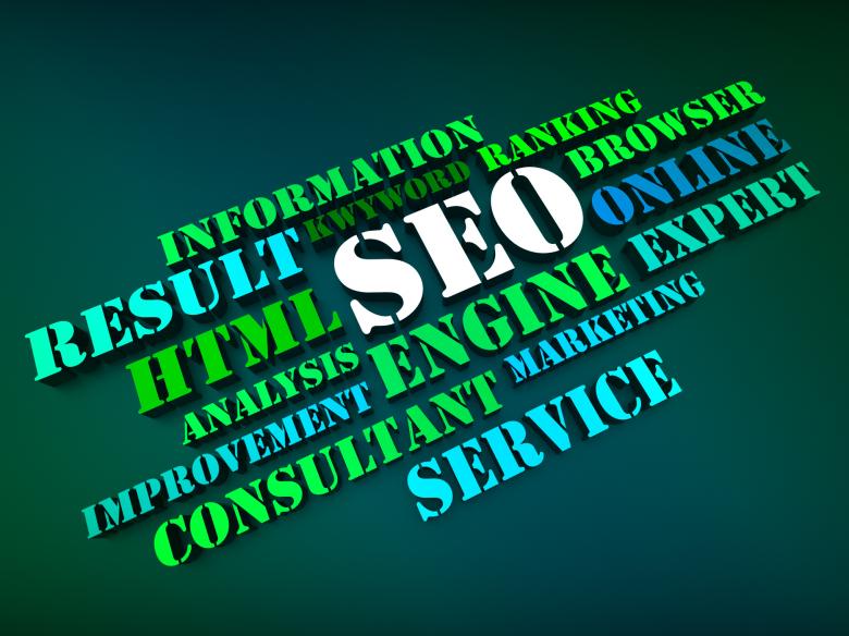 Free stock image of Seo Words Show Search Engine Optimization Or Optimizing Online created by Stuart Miles