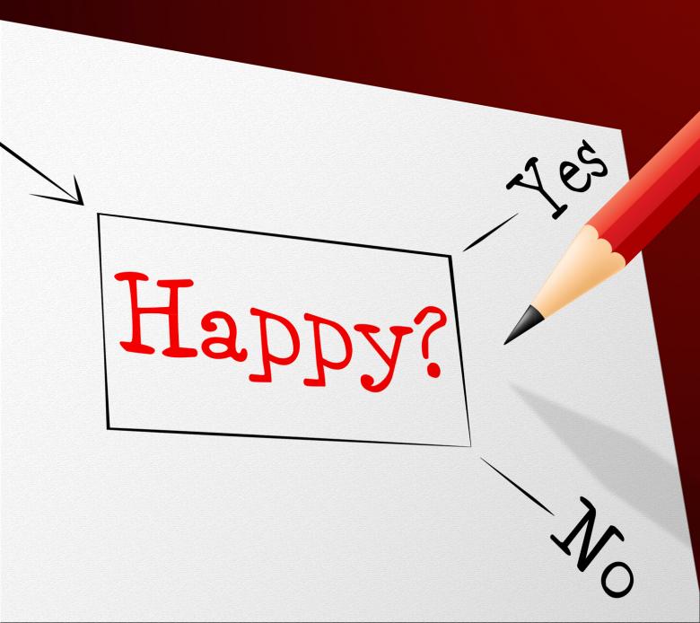 Free stock image of Happy Choice Represents Joy Cheerful And Alternative created by Stuart Miles