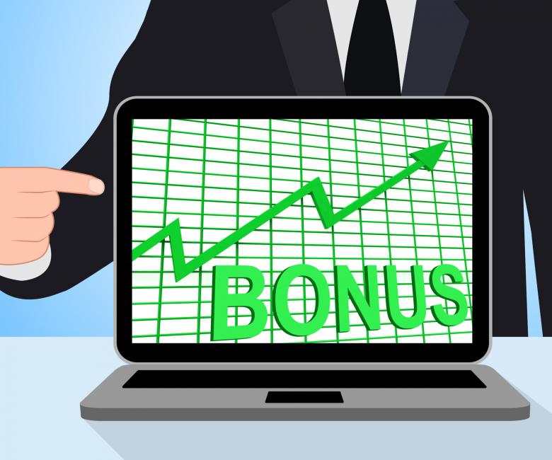 Free stock image of Bonus Chart Graph Displays Increase Reward Or Perk created by Stuart Miles