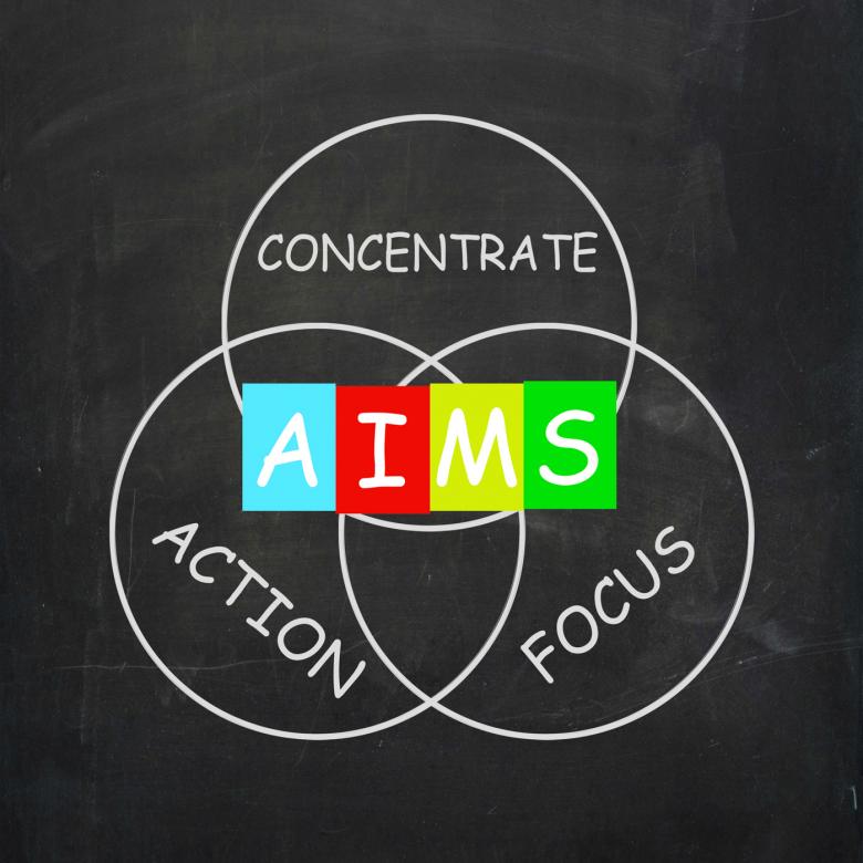 Free stock image of Strategy Words Include Aims Focus Concentrate and Action created by Stuart Miles