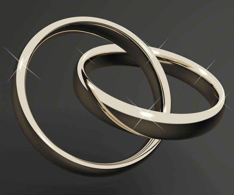 Free stock image of Silver Or White Gold Rings Representing Love Valentines And Romance created by Stuart Miles