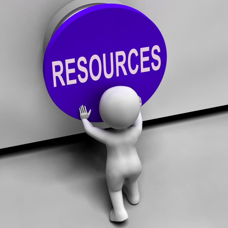 Free stock image of Resources Button Means Funds Capital Or Staff created by Stuart Miles