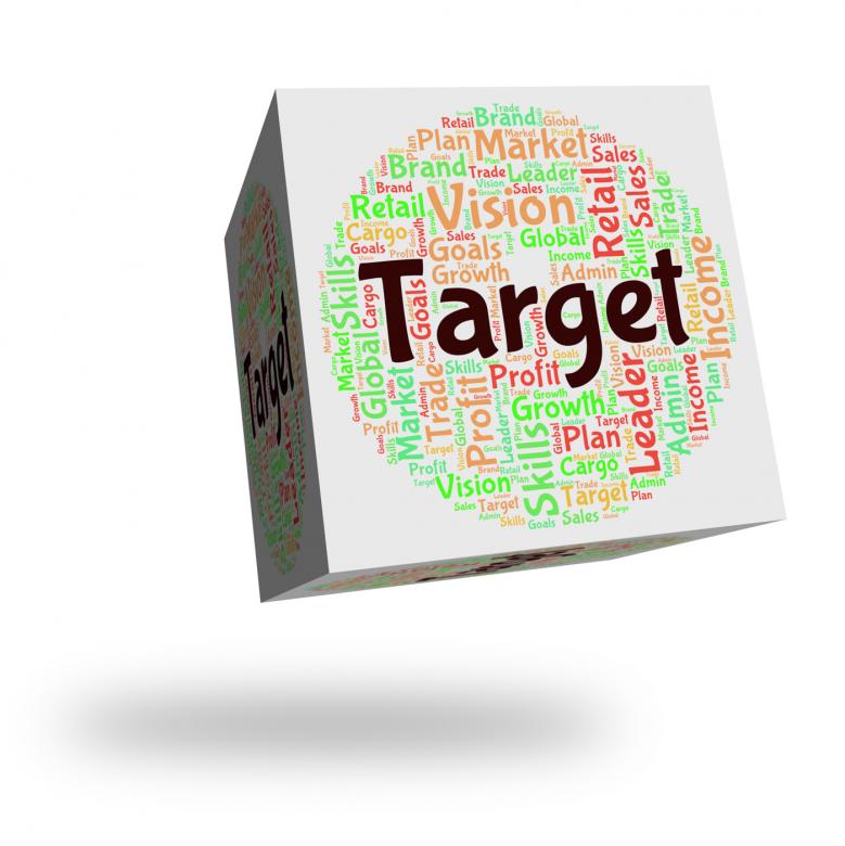 Free stock image of Target Word Indicates Desired Result And Aim created by Stuart Miles