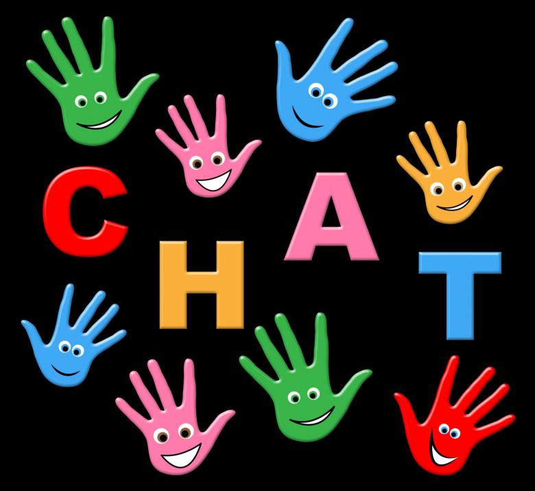 Free stock image of Kids Chat Represents Typing Telephone And Youngsters created by Stuart Miles