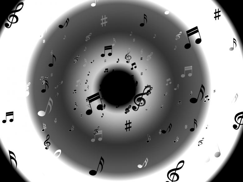 Free stock image of Musical Notes Background Shows Abstract Art And Melodies created by Stuart Miles