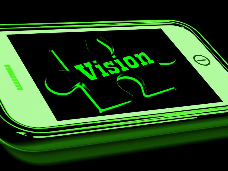 Free stock image of Vision On Smartphone Showing Predictions created by Stuart Miles