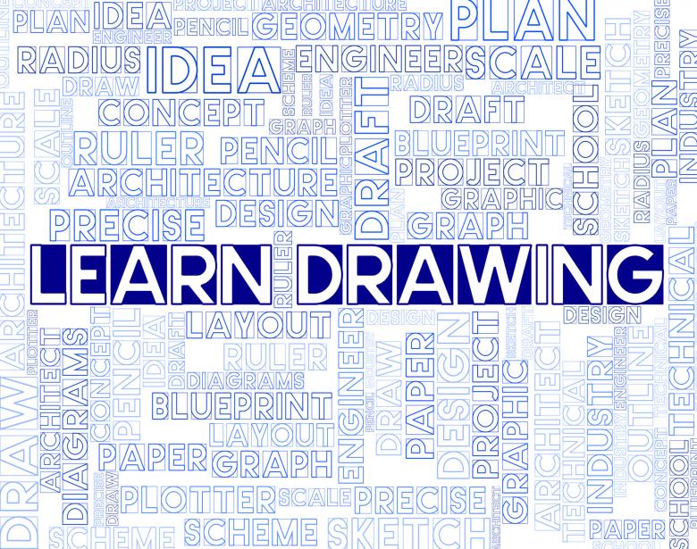 Free stock image of Learn Drawing Means Educated Training And Educating created by Stuart Miles