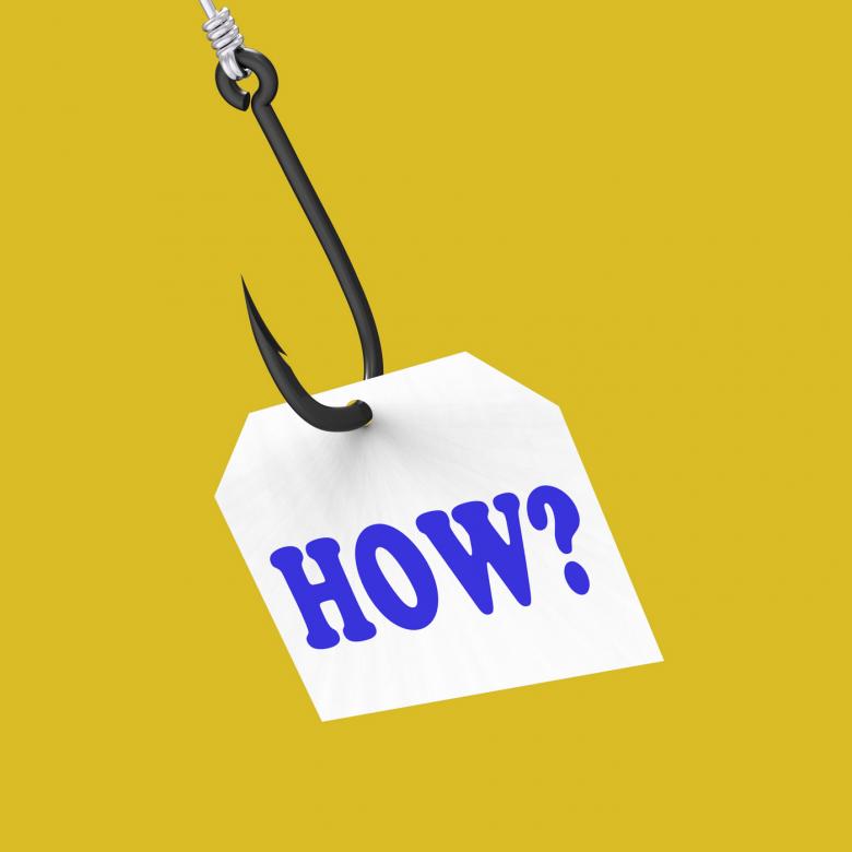 Free stock image of How On Hook Shows Asking Question Or Innovative Solutions created by Stuart Miles