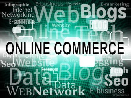 Free Stock Photo of Online Commerce Means Web Site And Buy