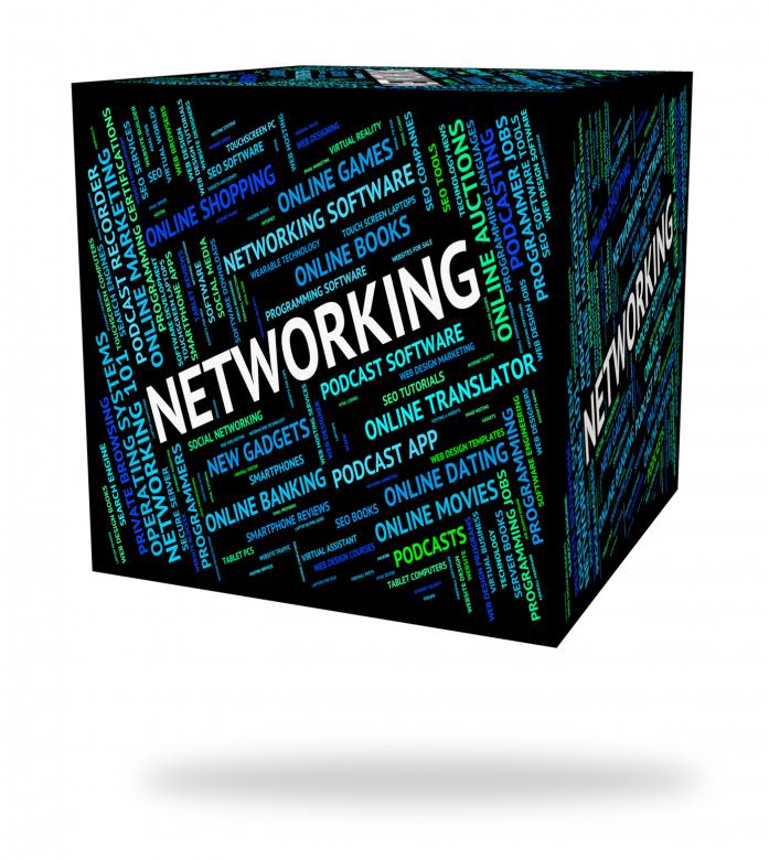 Free stock image of Networking Word Represents Online Computer And Connection created by Stuart Miles