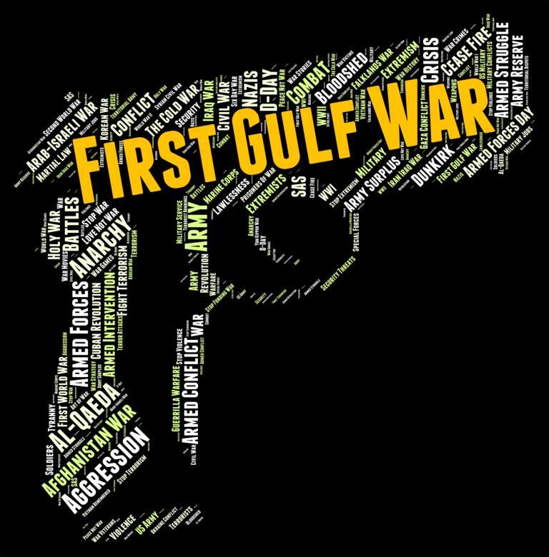 Free stock image of First Gulf War Shows Operation Desert Shield And Clash created by Stuart Miles
