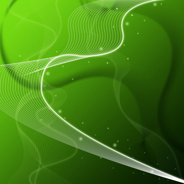 Free stock image of Green Web Background Shows Wavy Lines And Sparkles created by Stuart Miles