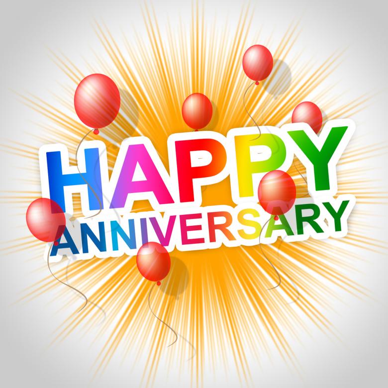 Free stock image of Happy Anniversary Indicates Message Parties And Anniversaries created by Stuart Miles