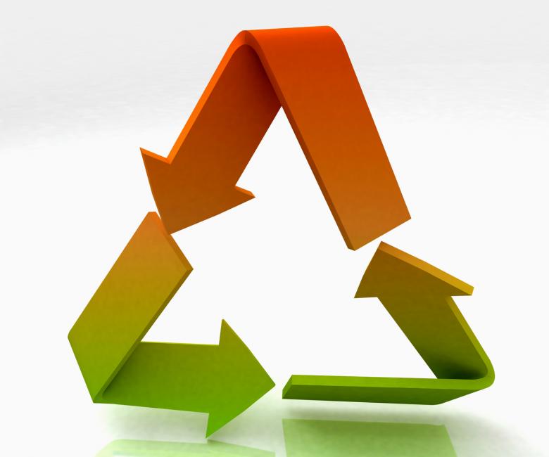 Free stock image of Coloured Recycle Symbol Shows Recycling created by Stuart Miles