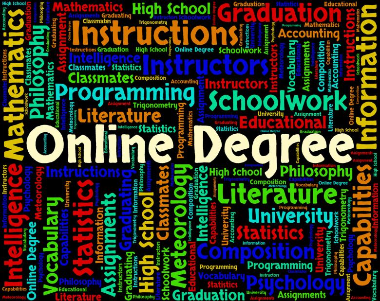Free stock image of Online Degree Indicates World Wide Web And Associates created by Stuart Miles