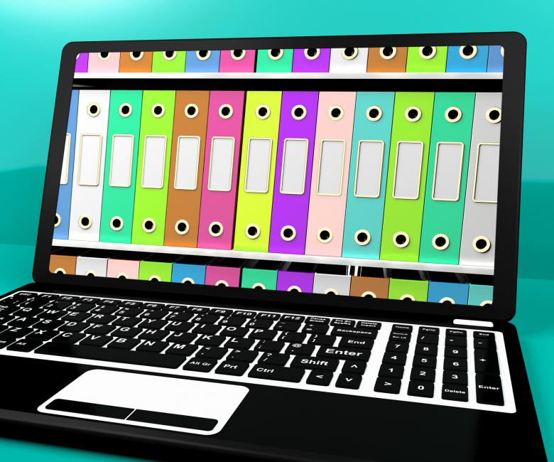 Free stock image of Colorful Files For Getting Organized On The Computer created by Stuart Miles
