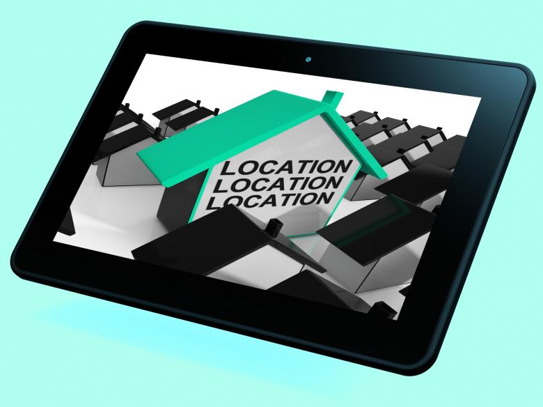 Free stock image of Location Location Location House Tablet Means Situated Perfectly created by Stuart Miles