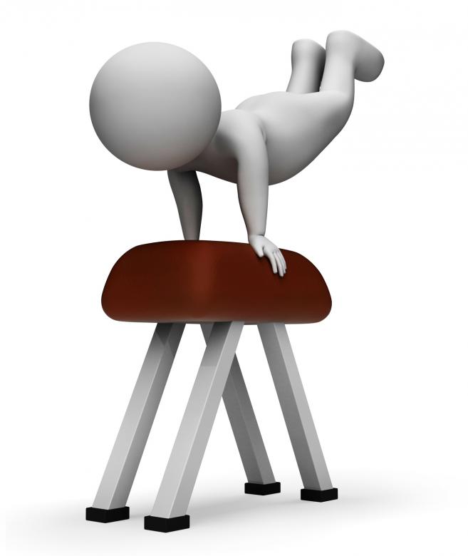 Free stock image of Pommel Horse Shows Working Out And Athletic 3d Rendering created by Stuart Miles