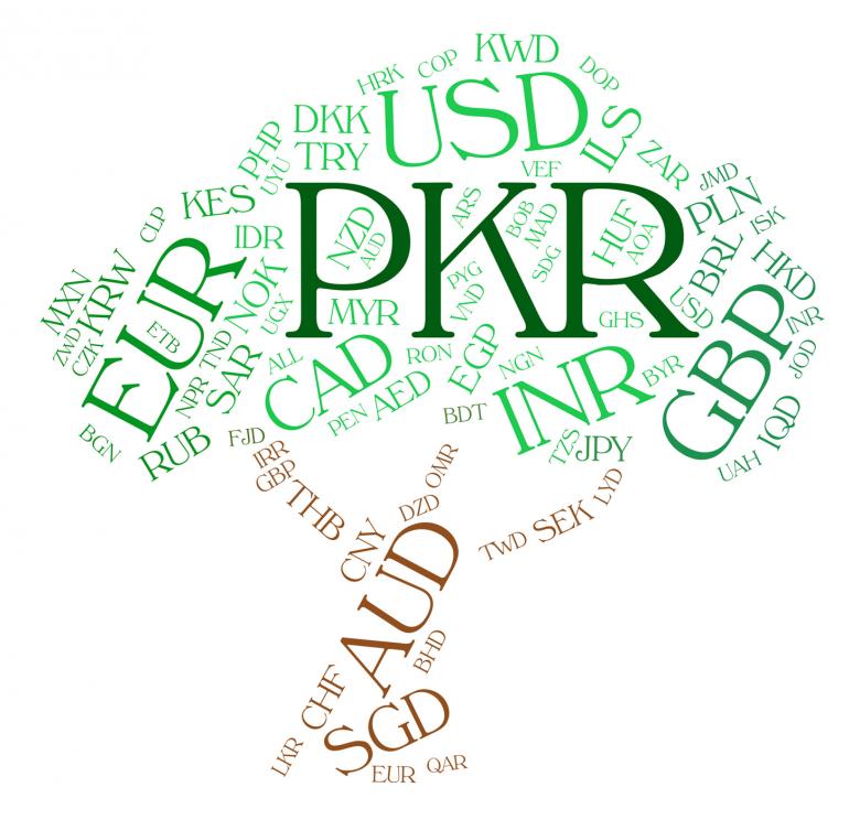 Free stock image of Pkr Currency Indicates Pakistani Rupees And Broker created by Stuart Miles