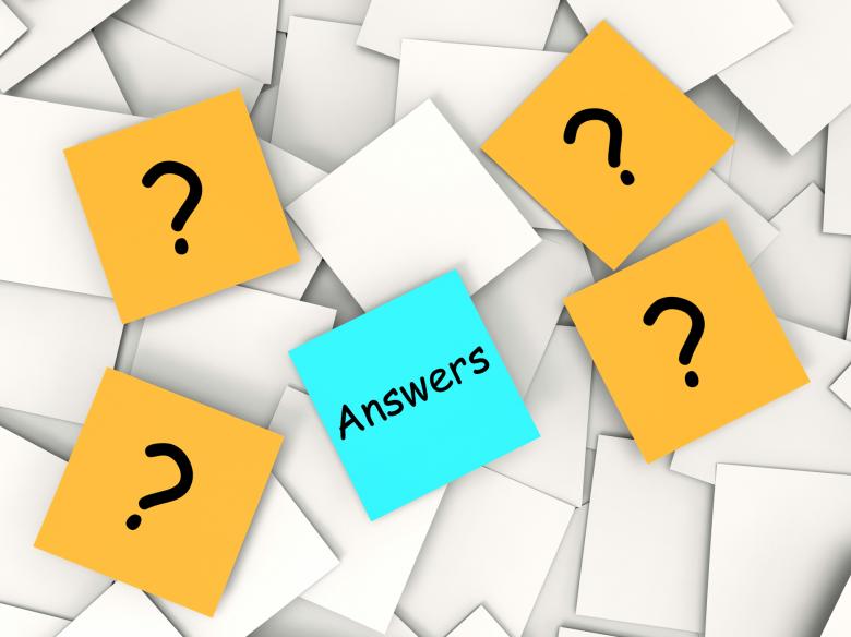 Free stock image of Questions Answers Post-It Notes Show Asking And Finding Out created by Stuart Miles