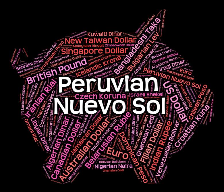 Free stock image of Peruvian Nuevo Sol Represents Currency Exchange And Banknote created by Stuart Miles