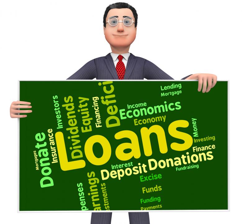 Free stock image of Loans Word Represents Fund Lent And Text created by Stuart Miles