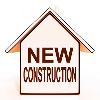Free Stock Photo of New Construction House Shows Recent Building Or Development