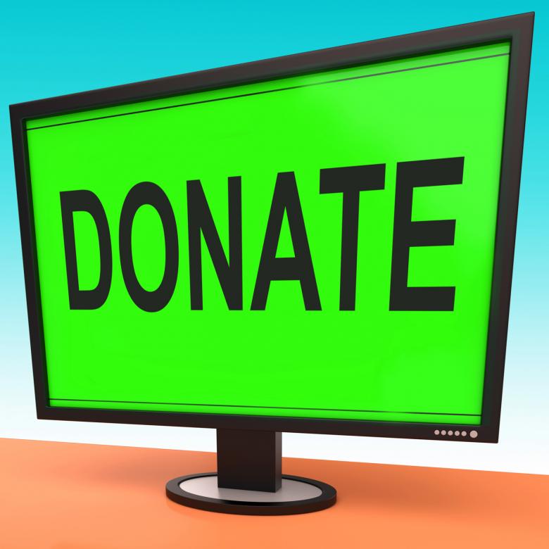 Free stock image of Donate Computer Shows Charity Donating And Fundraising created by Stuart Miles