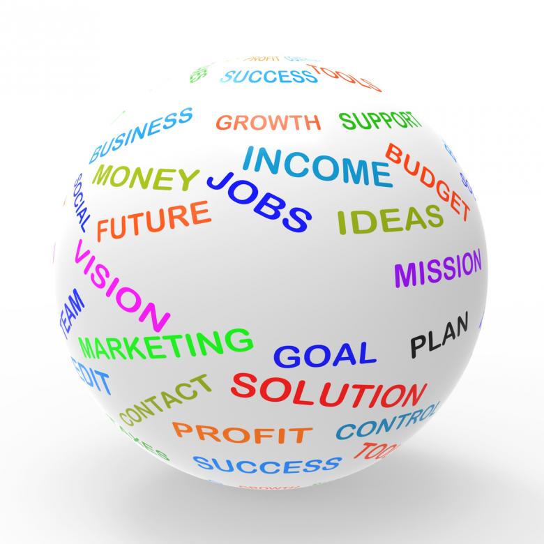 Free stock image of Business Sphere Shows Empty Space And Biz created by Stuart Miles